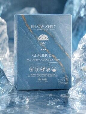Below Zero Glacier Ice Age Defying Cooling Cream – Nwt-